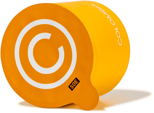 Moins Coffee Capsule PNG für Colombia Single Origin Espresso