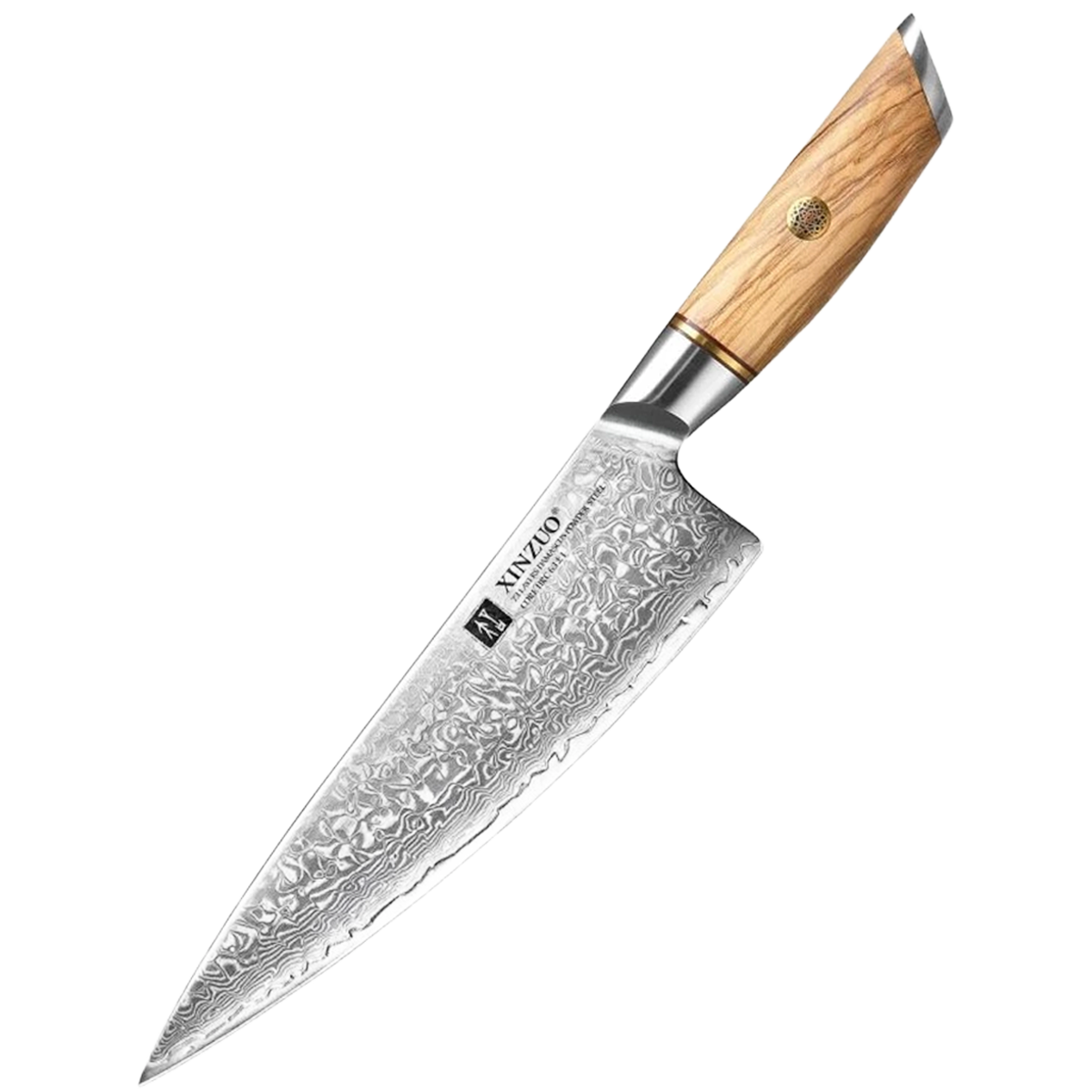 XinZuo Lan B37CS Kochmesser | Chefmesser 21 cm | Edelstahl