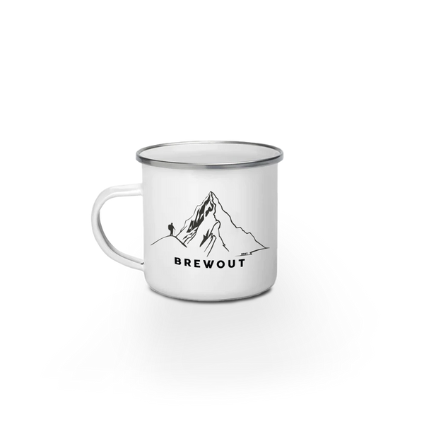 Brewout Emaille Tasse 350ml