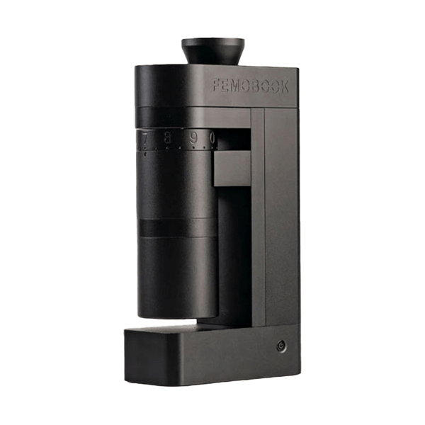 Femobook A4Z–Moulin à café électrique sans fil 48 mm, noir