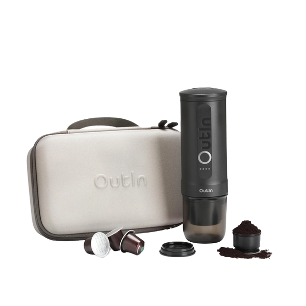 Outin Nano + Barista Kit – Perfektes Espresso-Bundle für unterwegs